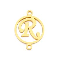 Fashion Letter Stainless Steel Plating Jewelry Accessories sku image 18