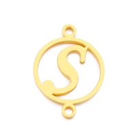 Fashion Letter Stainless Steel Plating Jewelry Accessories sku image 19