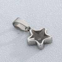 Simple Style Star Stainless Steel Jewelry Accessories main image 1