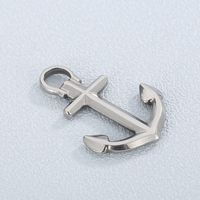 Simple Style Anchor Stainless Steel Jewelry Accessories main image 1