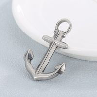Simple Style Anchor Stainless Steel Jewelry Accessories main image 3
