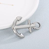 Simple Style Anchor Stainless Steel Jewelry Accessories main image 4