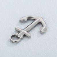 Simple Style Anchor Stainless Steel Jewelry Accessories main image 5