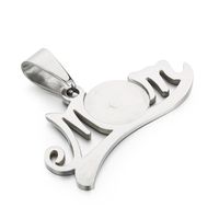 Simple Style Letter Stainless Steel Plating Mother's Day Jewelry Accessories main image 6