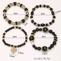 Casual Ethnic Style Geometric Ccb Beaded Women's Bracelets main image 2