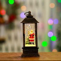 Snowman Interior Resin Brushed Gold Small Oil Lamp Christmas Decoration Wholesale Nihaojewelry sku image 4