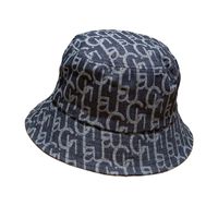 Unisex Retro Cowboy Style Simple Style Letter Printing Wide Eaves Bucket Hat main image 2