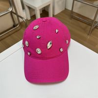 Women's Original Design Solid Color Curved Eaves Baseball Cap sku image 7