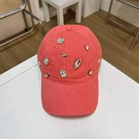 Women's Original Design Solid Color Curved Eaves Baseball Cap sku image 11