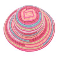 Women's Beach Stripe Big Eaves Straw Hat main image 2