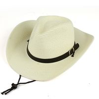 Unisex Cowboy Style Pastoral Simple Style Solid Color Crimping Fedora Hat sku image 1