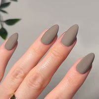 Simple Style Solid Color Solid Color Plastic Nail Patches 1 Set sku image 9