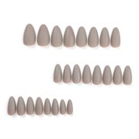 Simple Style Solid Color Solid Color Plastic Nail Patches 1 Set main image 2