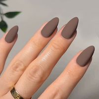 Simple Style Solid Color Solid Color Plastic Nail Patches 1 Set sku image 2