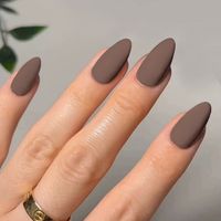 Simple Style Solid Color Solid Color Plastic Nail Patches 1 Set sku image 10