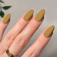Simple Style Solid Color Solid Color Plastic Nail Patches 1 Set sku image 6