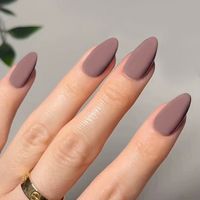 Simple Style Solid Color Solid Color Plastic Nail Patches 1 Set sku image 13