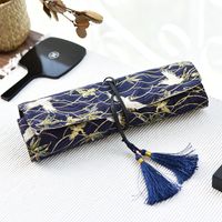 Vintage Style Simple Style Cloth None Makeup Bags 1 Piece main image 1