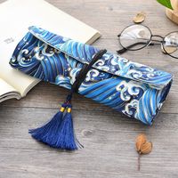 Vintage Style Simple Style Cloth None Makeup Bags 1 Piece sku image 1