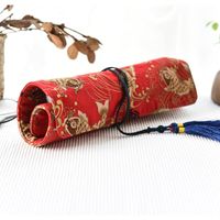 Vintage Style Simple Style Cloth None Makeup Bags 1 Piece sku image 12