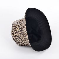Women's Basic Leopard Big Eaves Bucket Hat main image 3