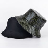 Women's Basic Leopard Big Eaves Bucket Hat sku image 4
