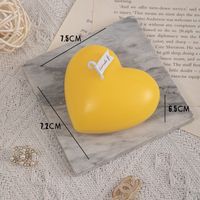Valentine's Day Romantic Simple Style Heart Shape Paraffin sku image 3