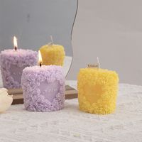 Simple Style Ball Paraffin Candle main image 1