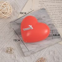 Valentine's Day Romantic Simple Style Heart Shape Paraffin sku image 4