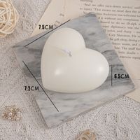 Valentine's Day Romantic Simple Style Heart Shape Paraffin sku image 1