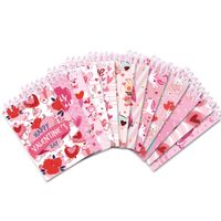 1 Set Love Class Learning Valentine's Day Paper Cute Retro Pastoral Loose Spiral Notebook main image 4