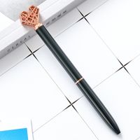 1 Piece Heart Shape Class Learning Daily Valentine's Day Mixed Materials Simple Style Ballpoint Pen sku image 5