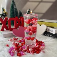 Valentine's Day Cute Sweet Heart Shape Plastic Indoor Home Decorative Props main image 5