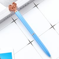 1 Piece Heart Shape Class Learning Daily Valentine's Day Mixed Materials Simple Style Ballpoint Pen sku image 9
