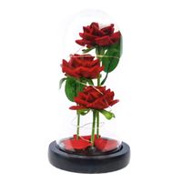 Valentine's Day Romantic Pastoral Rose Preserved Fresh Flower Party Date Festival Bouquet main image 4