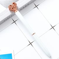 1 Piece Heart Shape Class Learning Daily Valentine's Day Mixed Materials Simple Style Ballpoint Pen sku image 4