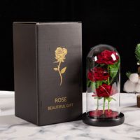Valentine's Day Romantic Pastoral Rose Preserved Fresh Flower Party Date Festival Bouquet main image 2