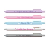 1 Piece Letter Class Learning Daily Valentine's Day Mixed Materials Pastoral Ballpoint Pen sku image 1