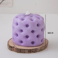 Simple Style Solid Color Paraffin Candle sku image 16