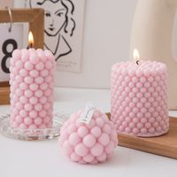 Simple Style Solid Color Paraffin Candle main image 3