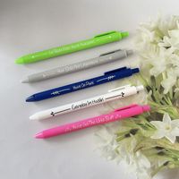 1 Piece Letter Class Learning Daily Mixed Materials Simple Style Gel Pen sku image 3