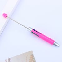 1 Piece Color Block Class Learning Daily Mixed Materials Cute Ballpoint Pen sku image 12