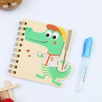 1 Piece Animal Class Learning Paper Cute Pastoral Loose Spiral Notebook sku image 8