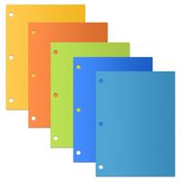 Solid Color Pp Class Learning Pastoral Folder sku image 1