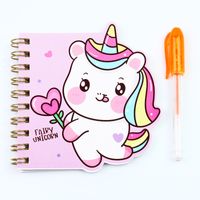 1 Piece Animal Class Learning Paper Cute Pastoral Loose Spiral Notebook sku image 5