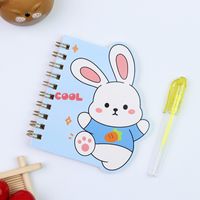 1 Piece Animal Class Learning Paper Cute Pastoral Loose Spiral Notebook sku image 1