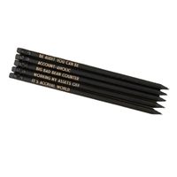 1 Set Letter Solid Color Class Learning Wood Classic Style Pencil main image 4