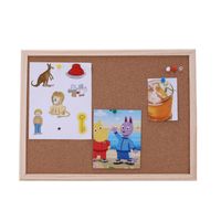 1 Set Solid Color Class Learning School Wood Retro Handwriting Board main image 6