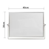 1 Piece Solid Color Class Learning Metal Casual Handwriting Board main image 4