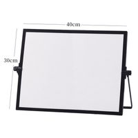 1 Piece Solid Color Class Learning Metal Casual Handwriting Board main image 3
